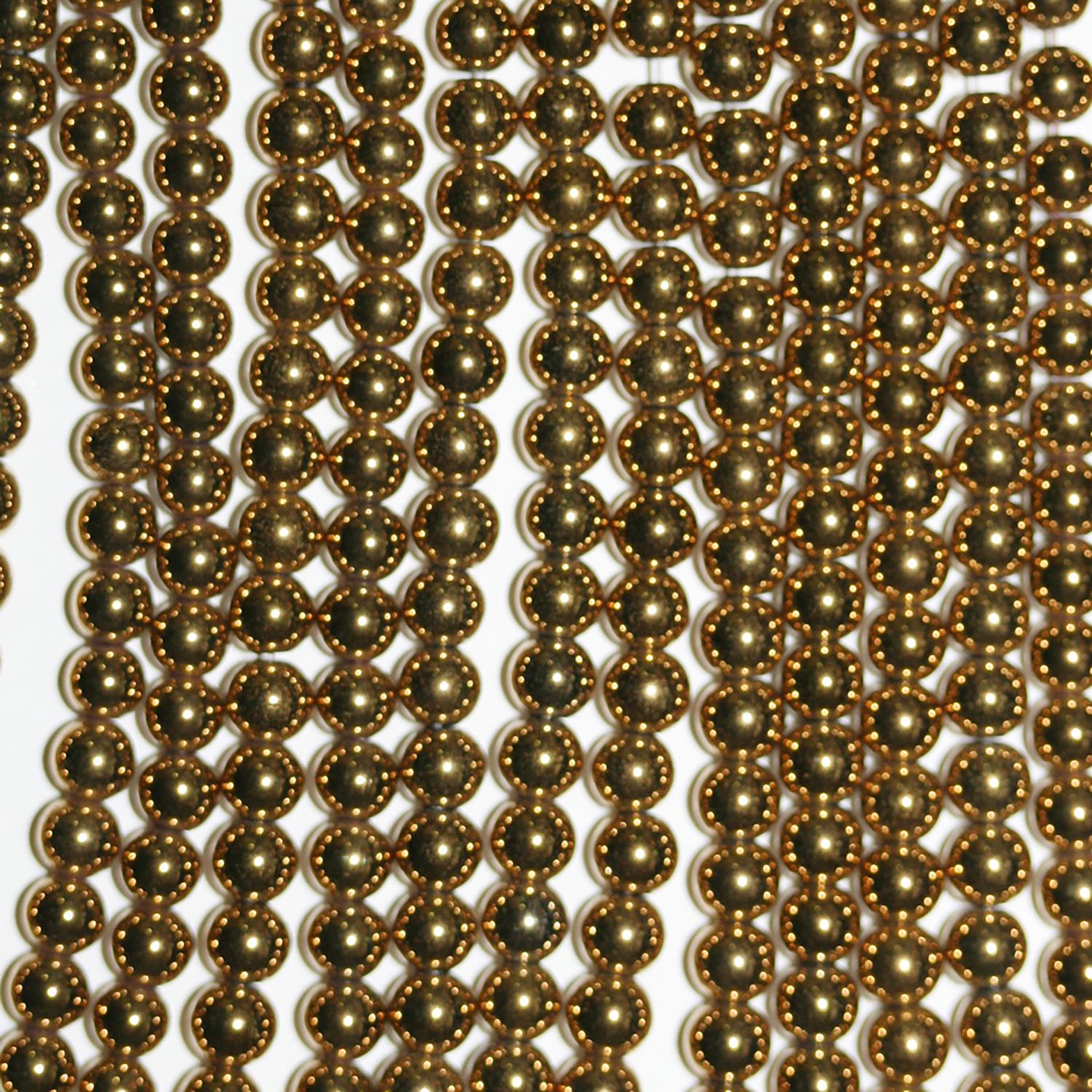 16" St Gold Hématite Perles Rondes Lisses 2mm.-Rig 40cm.