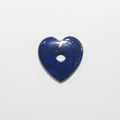 Colgante Corazón Liso Lapislázuli 20mm.