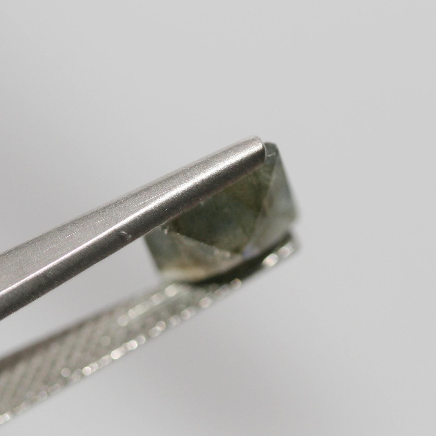 10 Pcs Lot Labradorite Faceted Square 8mm. (10 Pcs.)