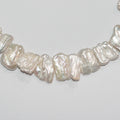 13" St FreshWater Keshi Pearl 18x13mm.Approx-Strand 36cm -Natural Pearls wholesale Prices