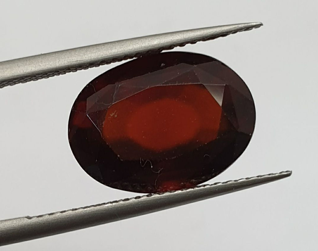 Grenat hessonite AAA de qualité supérieure, taille ovale, 13,8 x 10,3 mm, 8,5 ct - Perles et cabochons de pierres précieuses - Propriétés curatives
