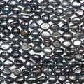 13" St Freshwater Black Baroque Pearl 6-7mm.Approx.-Strand 36cm  -Natural Pearls wholesale Prices