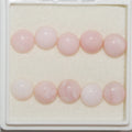 10 Pcs Lot Pink Opal Round Cabochon 7 mm. (10 pcs.).