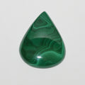 Malachite Drop Cabochon 30x22.5mm.(39ct)