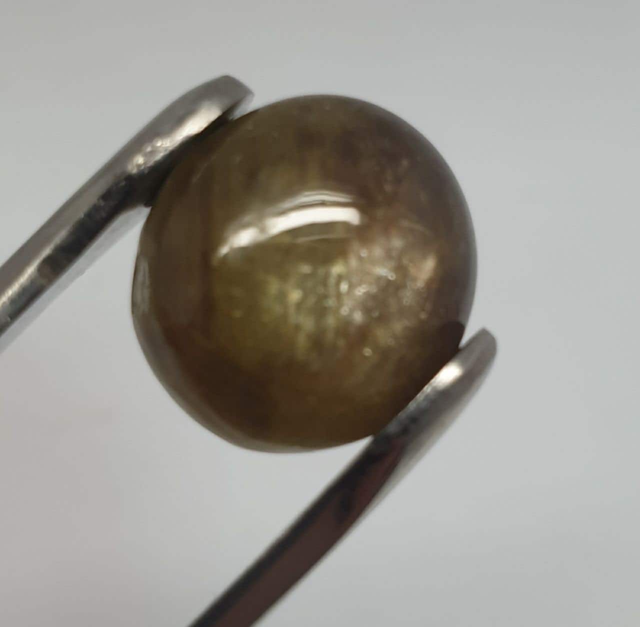 Green Sapphire Oval Cabochon 14.5x13mm.(20.47ct.).