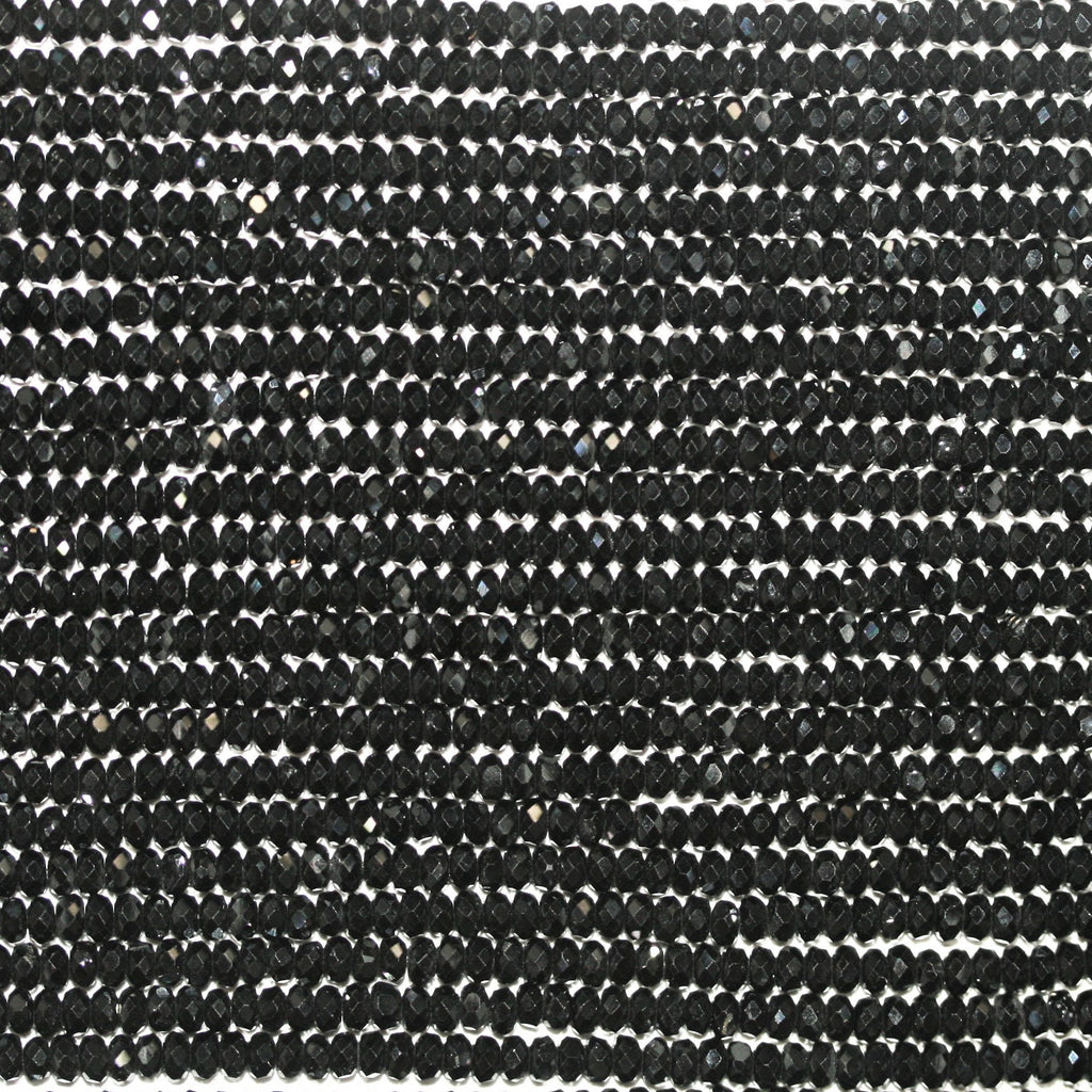 12" St Spinel Faceted Rondelle Beads 3x1,5mm.- Strand 32cm.