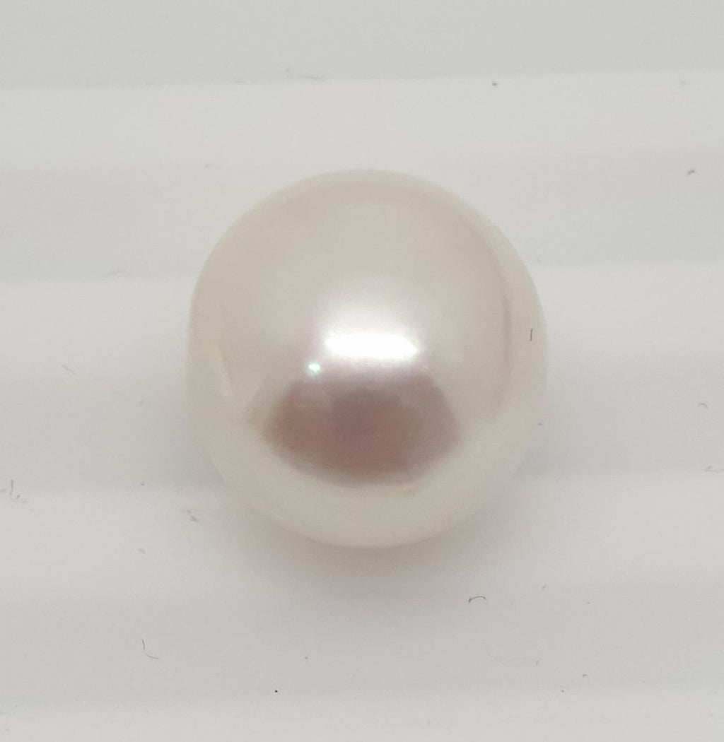 Perla de agua dulce barroca ovalada sin perforar, con brillo superior AAA, de 12 a 14 mm (perla natural con brillo superior). Precio por unidad.