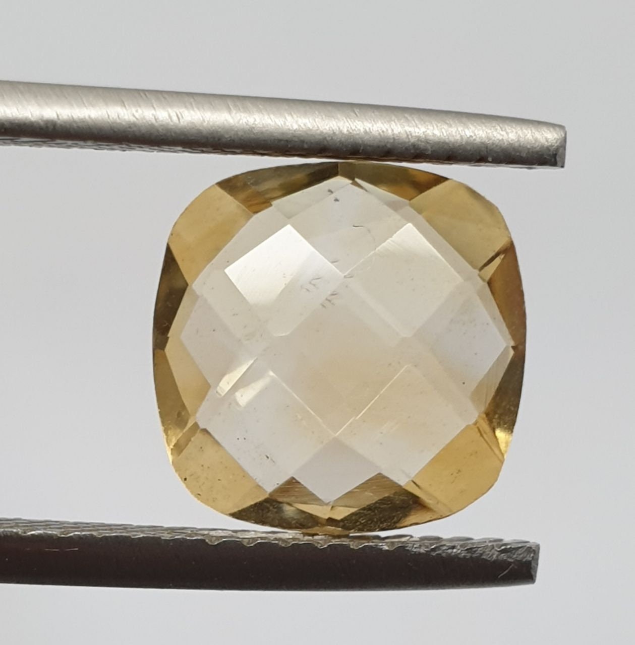 1 Pc Citrine Cushion Briolette Cut 10mm Natural Gemstone-Wholesale Supplier