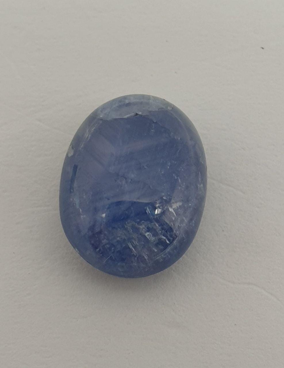 Blue Sapphire Oval Cabochon.12x9.2mm. (6.5ct.) - Gemstone Wholesaler