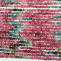 13" St Tourmaline Faceted Rondelle 2.5x1.5mm.-Strand 34cm