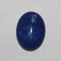 Lote de 4 cabujones ovalados de lapislázuli (4 unidades) de 12 x 16 mm