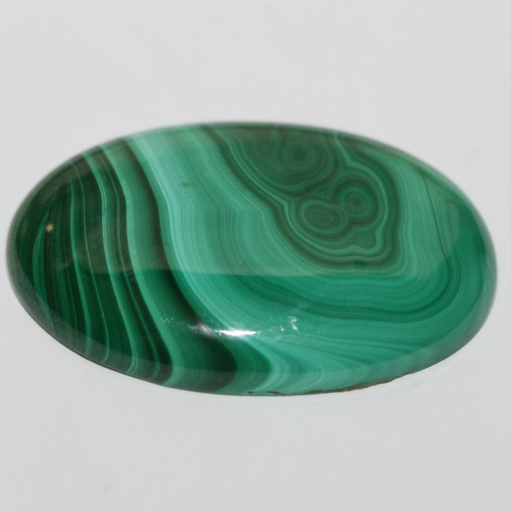 Malachite Oval Cabochon 38x24.5mm.(66ct)