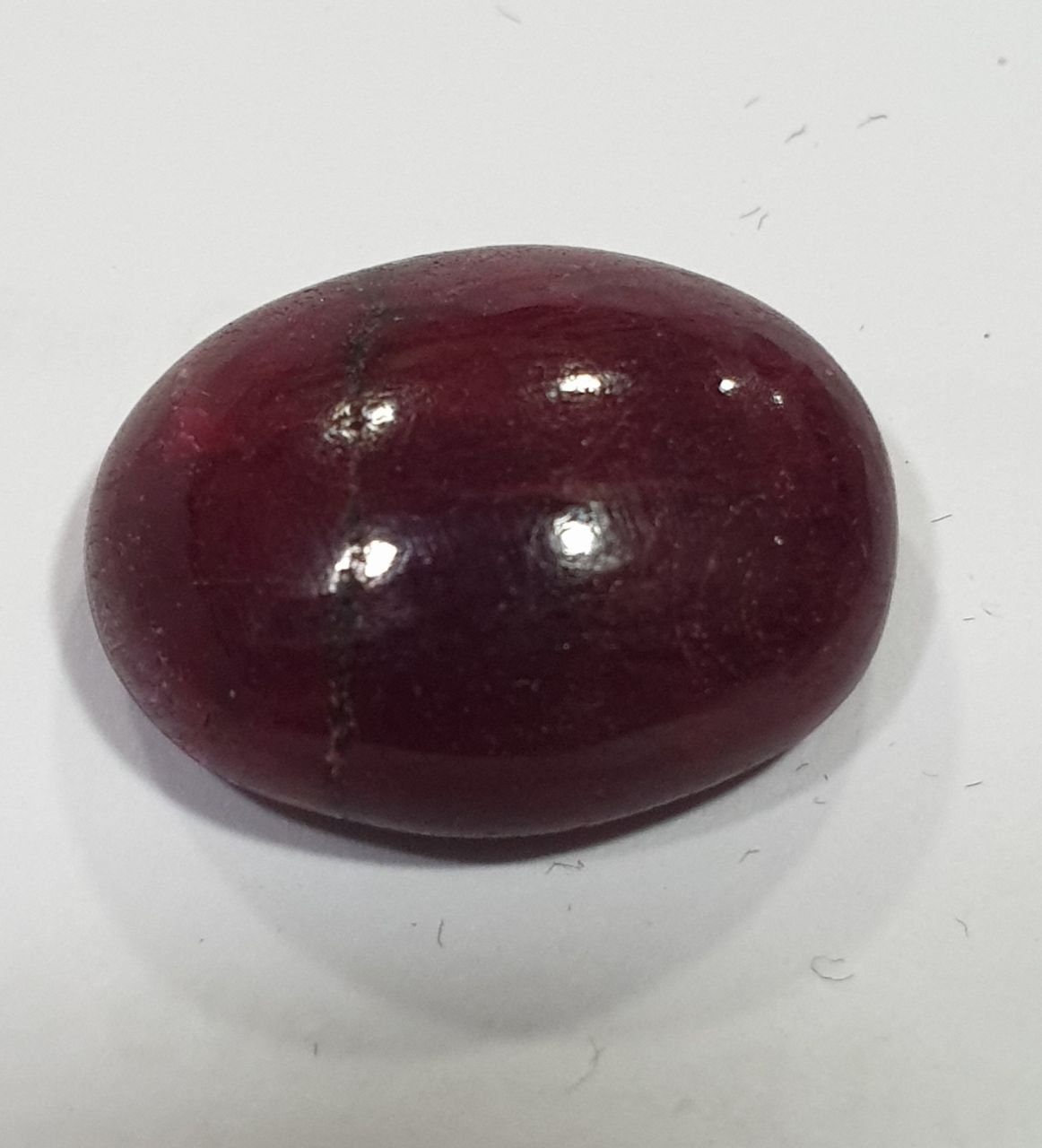 Natural Untreated Ruby Cabochon 16.3x13.2mm 13.7ct Natural Gemstone Gems For Jewelry