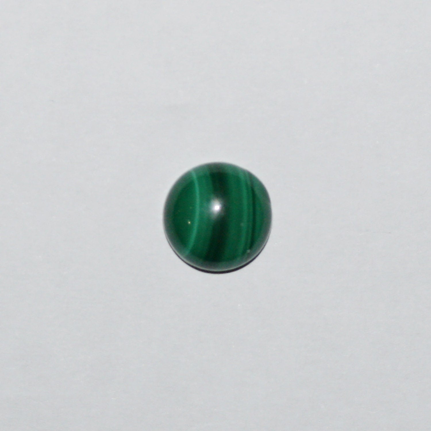 10Pcs Lot Malachite Round Cabochon ( 10 Pcs ) 8mm