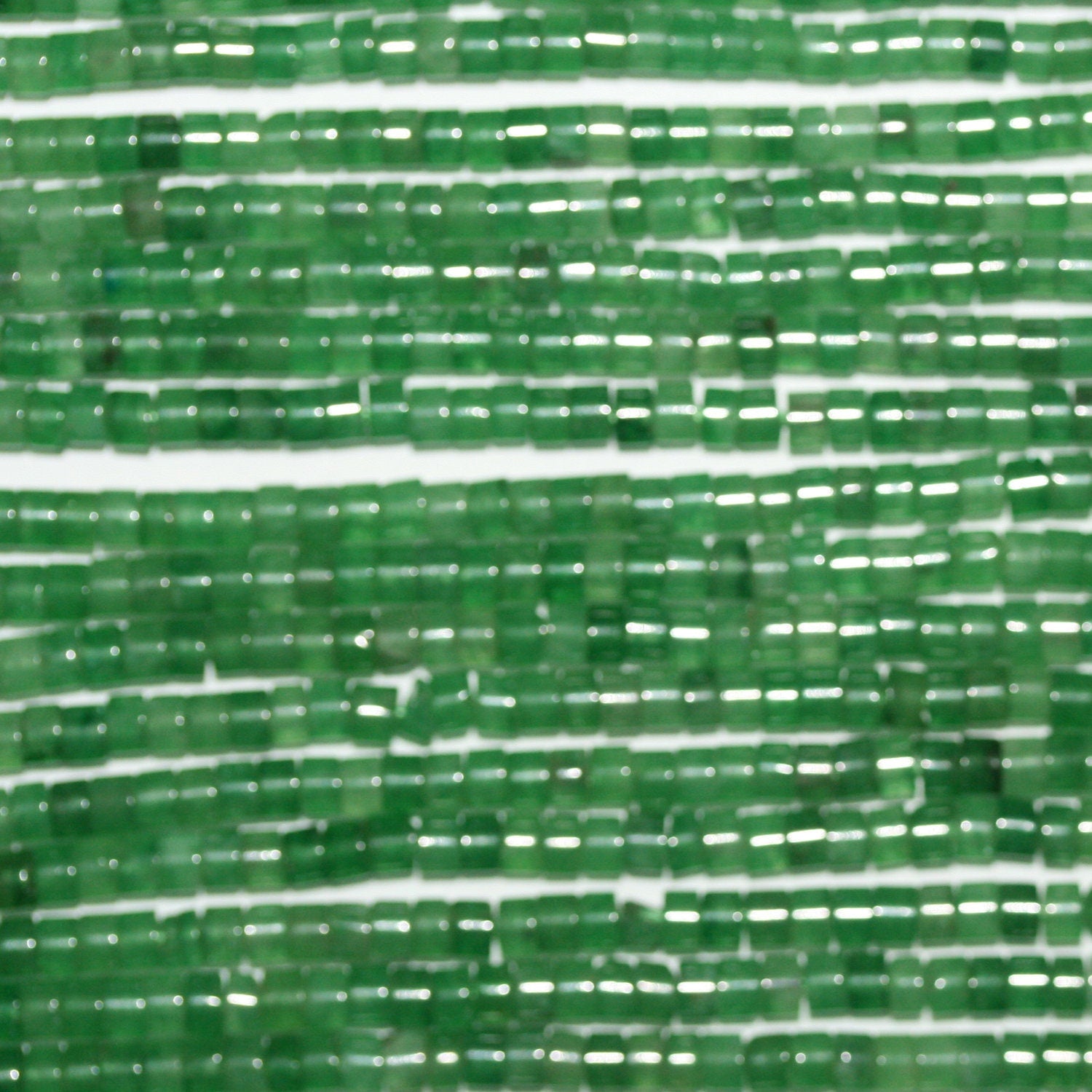 Perles Heishi en aventurine verte St lisse, disque de 15 pouces, 3 x 2 mm, brin de 39 cm.