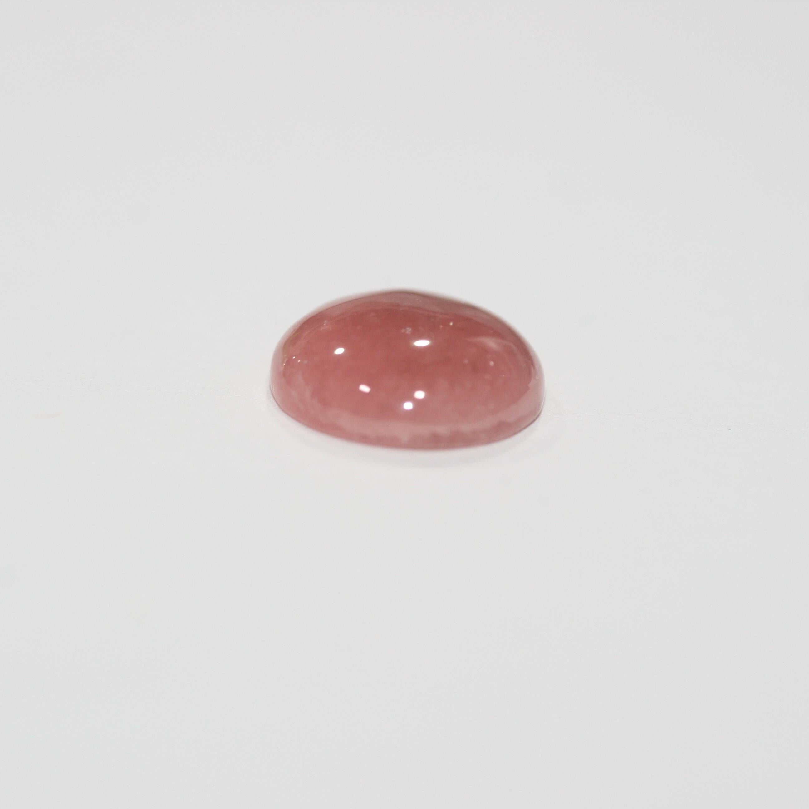 Rhodochrosite Round Cabochon 13.8mm. (9.91ct.) Top Quality Natural Gemstone Jewelry