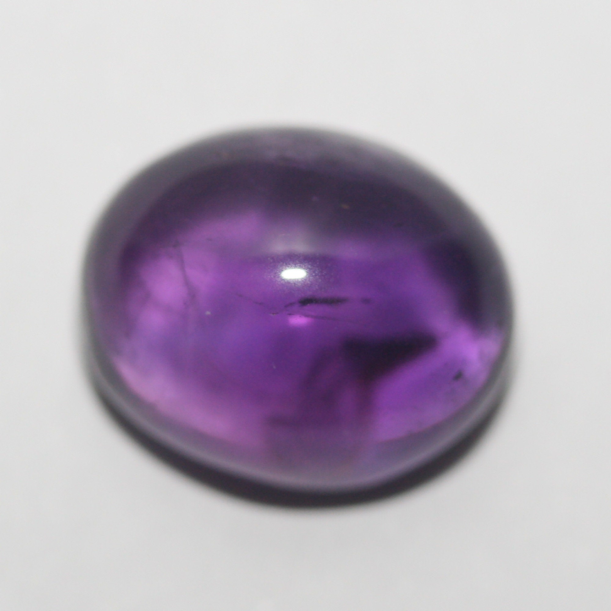 Amethyst Oval Cabochon 16x13mm.-(15ct).