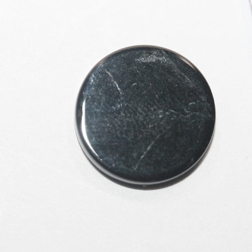 Lot de 10 cabochons plats ronds en onyx de 12 mm (10 pièces).