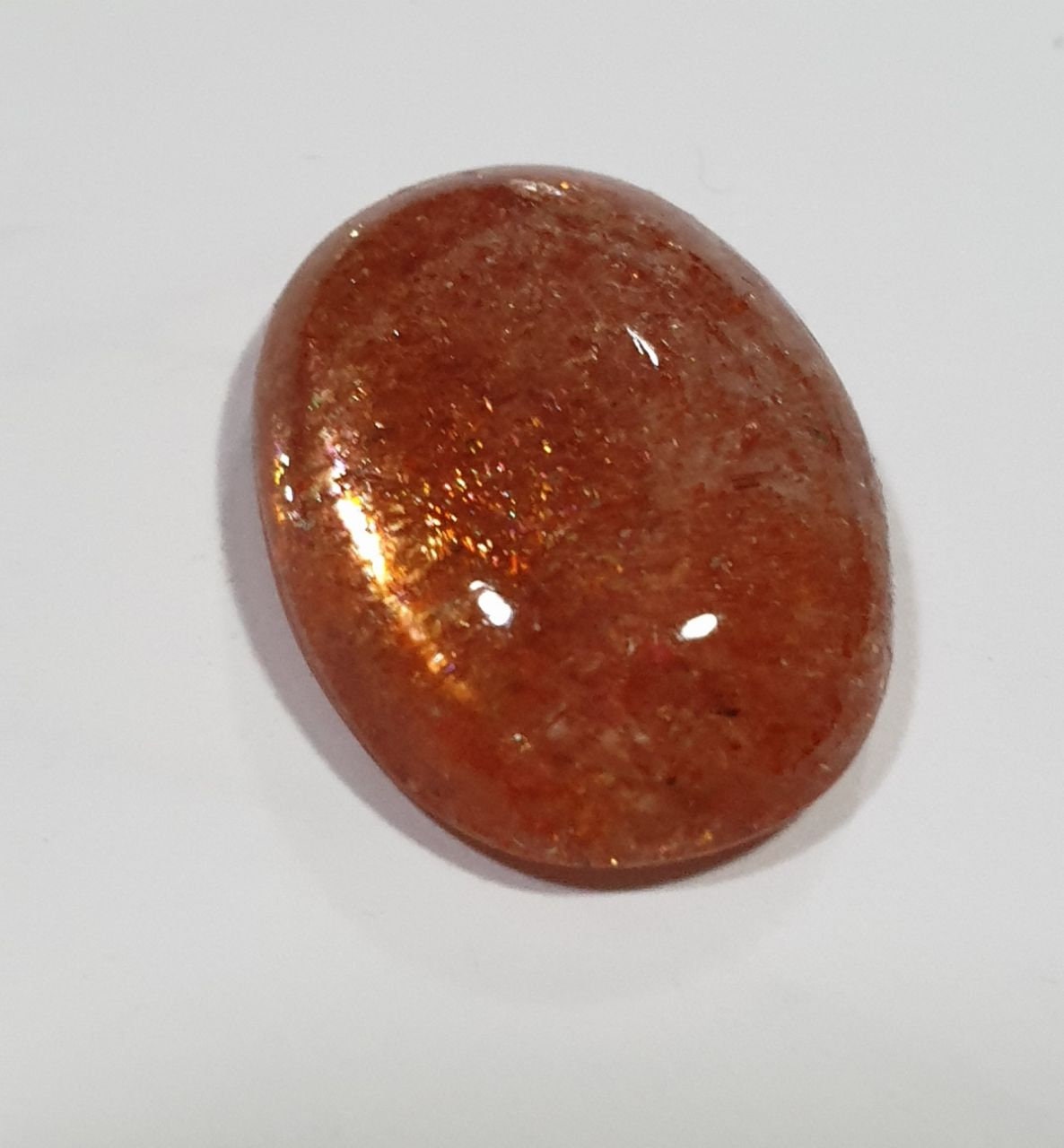 Natural Orange  Sunstone Cabochon 12x10mm Top Quality Designer Piece
