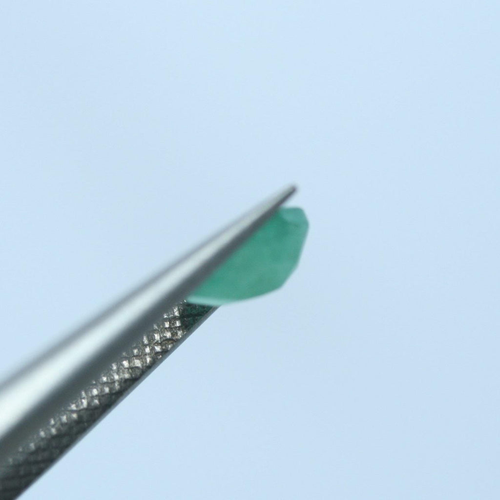 Lote de Esmeralda Facetada Ovalada 6x5mm.(10Pcs)