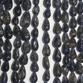 14" St Iolite Smooth Drop Beads 10x6mm. Approx.-Strand 36cm.-Item.14935