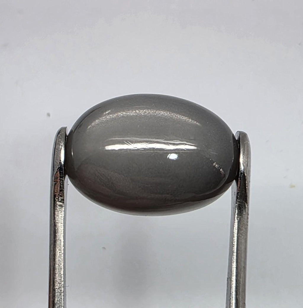 Pierre de lune grise AAA, cabochon ovale lisse 22,6 x 15,4 mm (24,47 ct) - Pierre de collection, fournisseur de bijoux en pierres rares - Gemmes naturelles - Adularescence