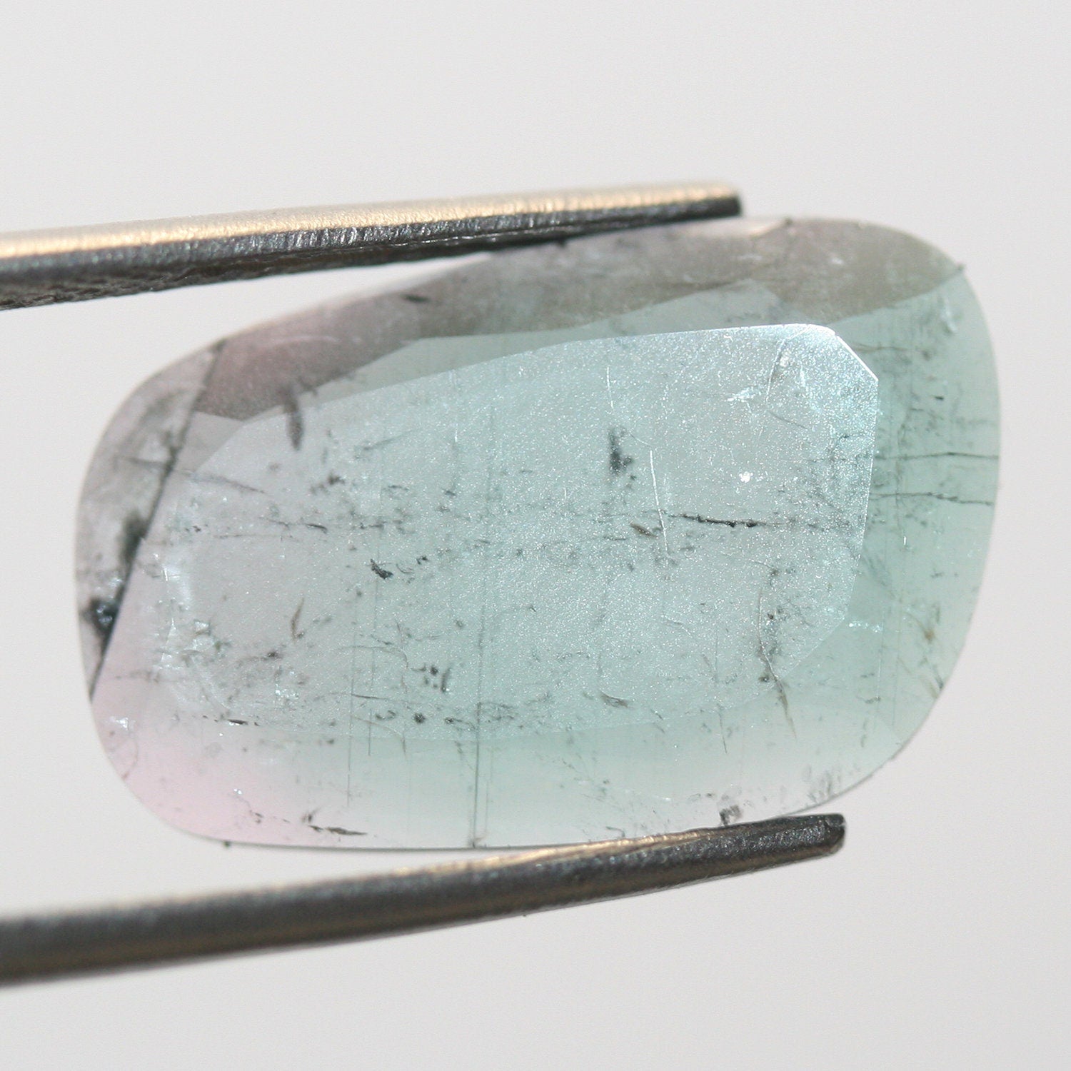 Bicolor Pink And Green  Watermelon Tourmaline  17.3x11.5mm.Approx. Cabochon 5Ct- Untreated Stone- Rare Color- Watermelon Tourmaline