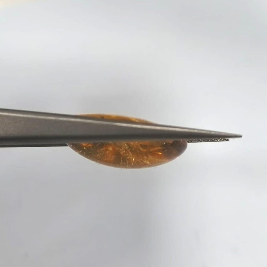 Big Deep Color Natural Citrine Oval Cabochon 24x16.1x9mm.-22.63ct- Jewelry Making Supplies