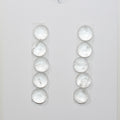 Rock Crystal Quartz Smooth Round Cabochon 8mm. (10 Pieces).