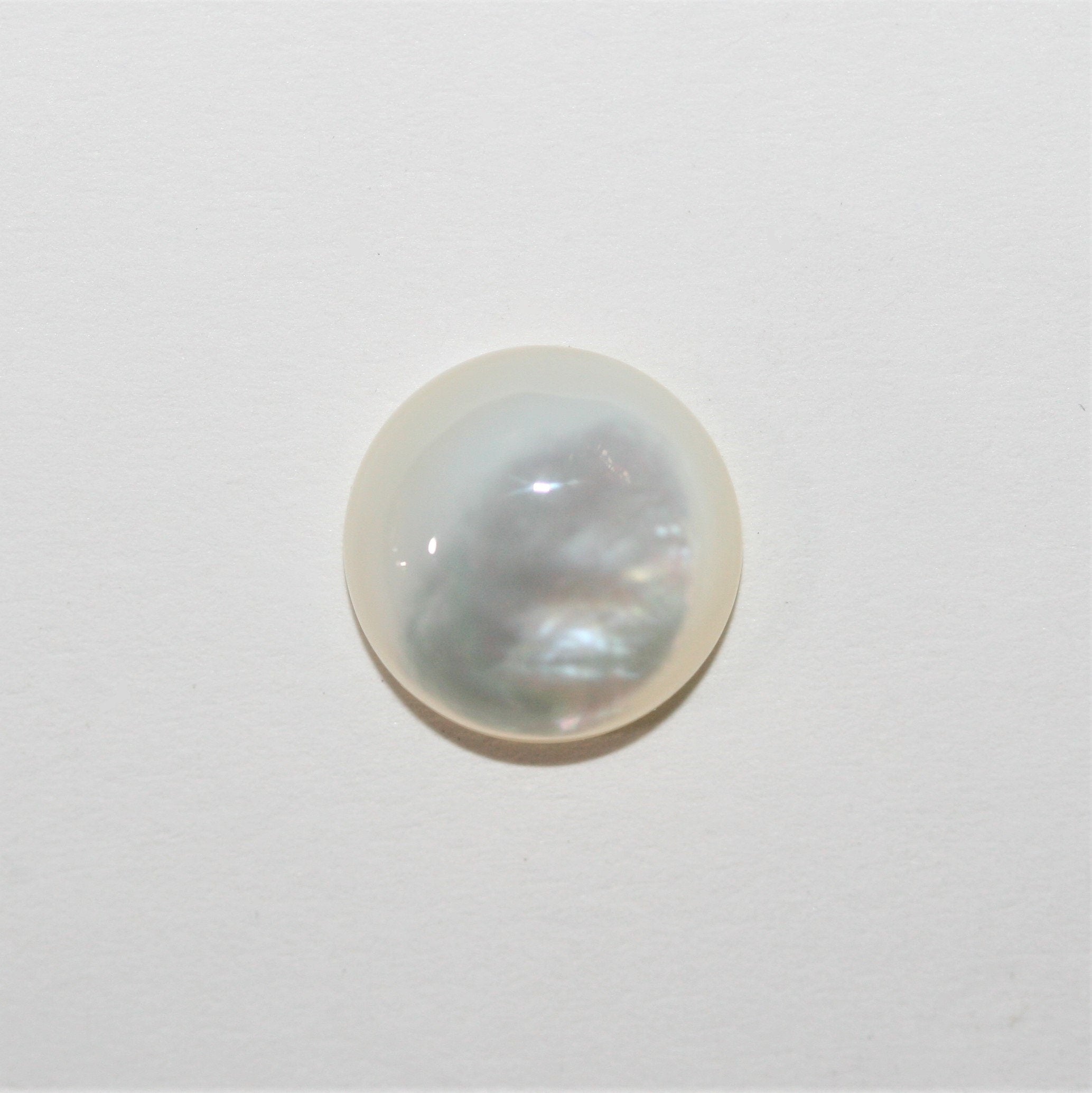 MOP Round Cabochon 10 mm. (10 pieces)