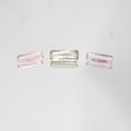 Lote de turmalina baguette octogonal de 1,16 ct