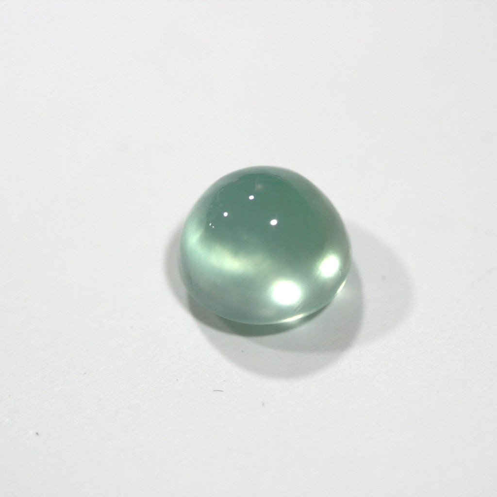 Prehnite Round Cabochon 11mm 7.08ct One Of A kind
