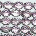14" St Amethyst Faceted Barrel Beads 14x10mm.-Strand 38cm