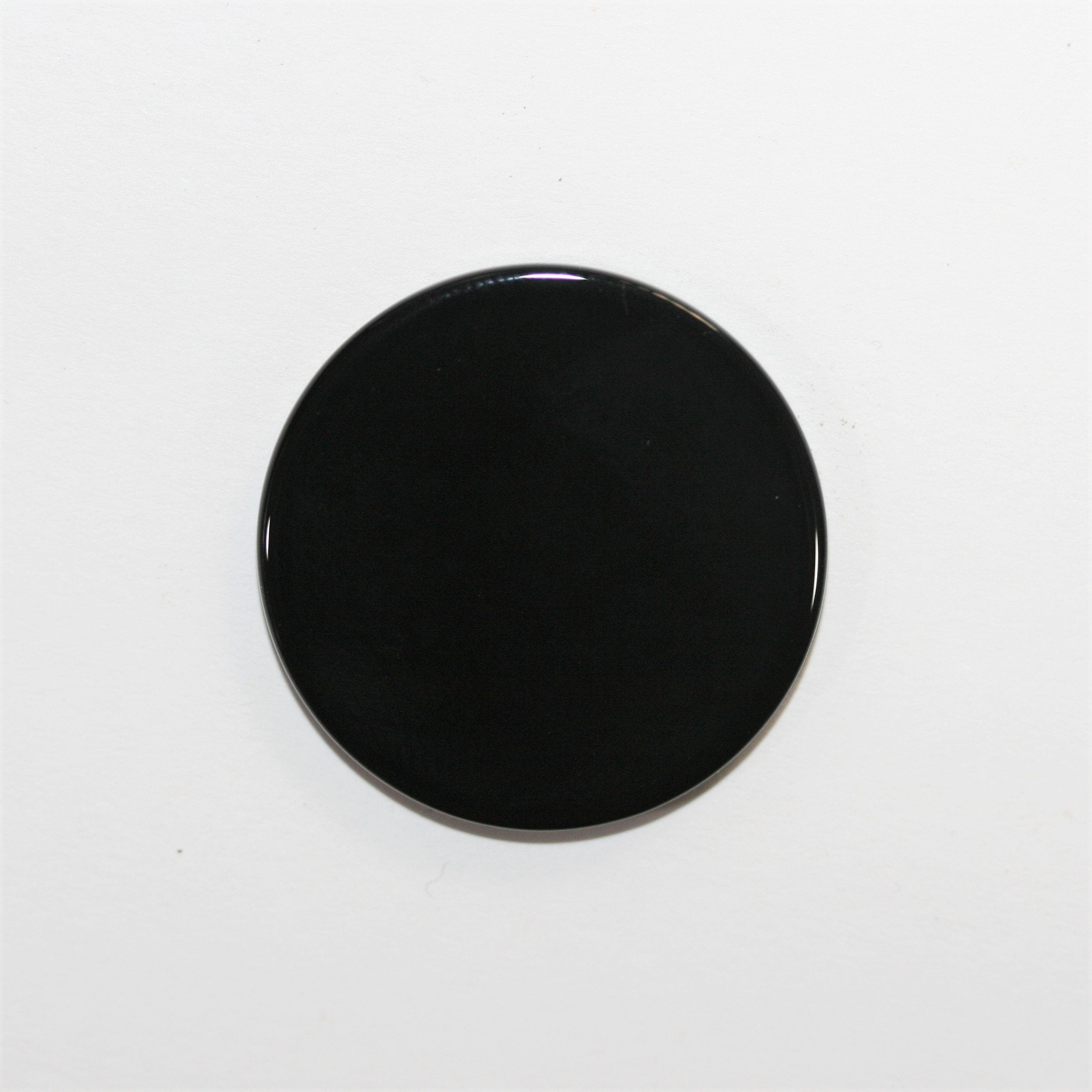 12 Pcs Lot Onyx Flat Disc Cabochon 6mm. (12 Pieces)