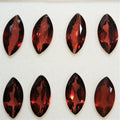 Lote de 8 Granates Marqués Facetados de 10x5 mm. (8 Piezas)
