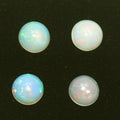 Ethiopian Opal Lot Round Cabochon 7mm. (4pcs)  -Gemstone Parcels-Loose Stones Wholesale Price