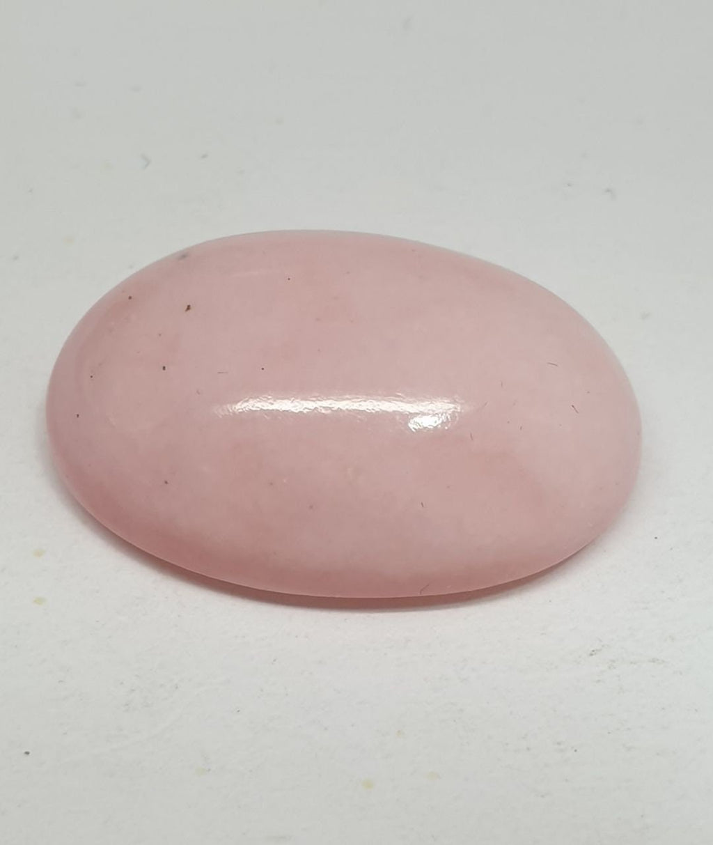 Peruvian Pink Opal Oval  Cabochon 24x16.5mm 20.94ct -Jewelry Design