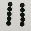10 Pcs Lot Onyx Round Faceted Cabochon 7mm (10 pcs)