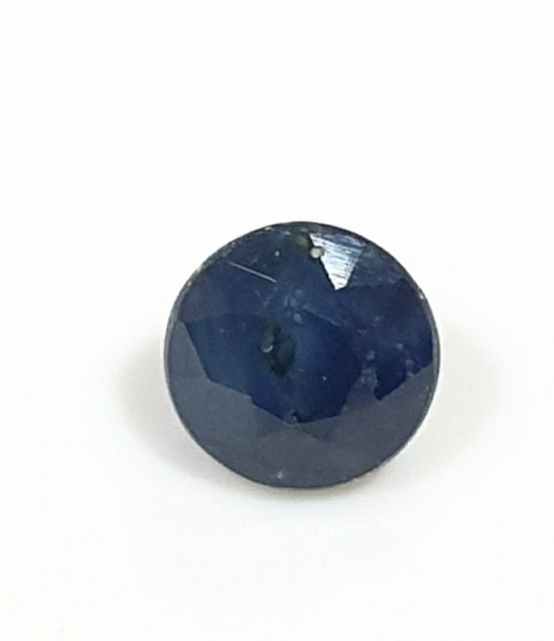 1 Pc Natural Blue Color Blue Sapphire 4.75mm Round Brilliant Cut- Wholesale Gemstones- Natural Stones For Jewelry