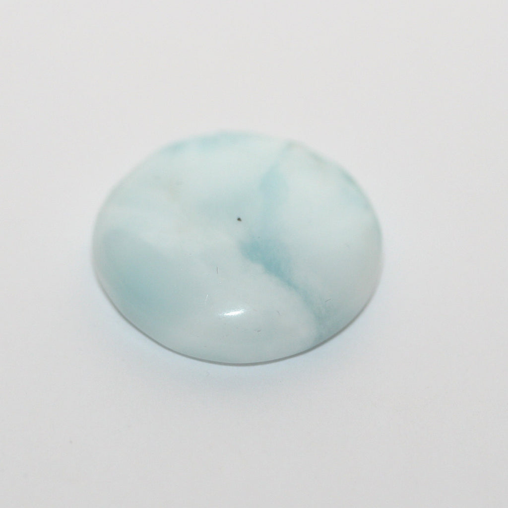Larimar Round Cabochon 18ct - 18.5mm - Dominican Republic Stone