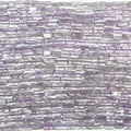 13" St Amethyst Smooth Prism Beads 6x3mm. Approx.- Strand 33cm.