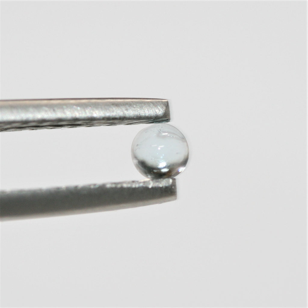 Sky Blue Topaz Smooth Round Cabochons Lot 3mm.- 20 Pieces