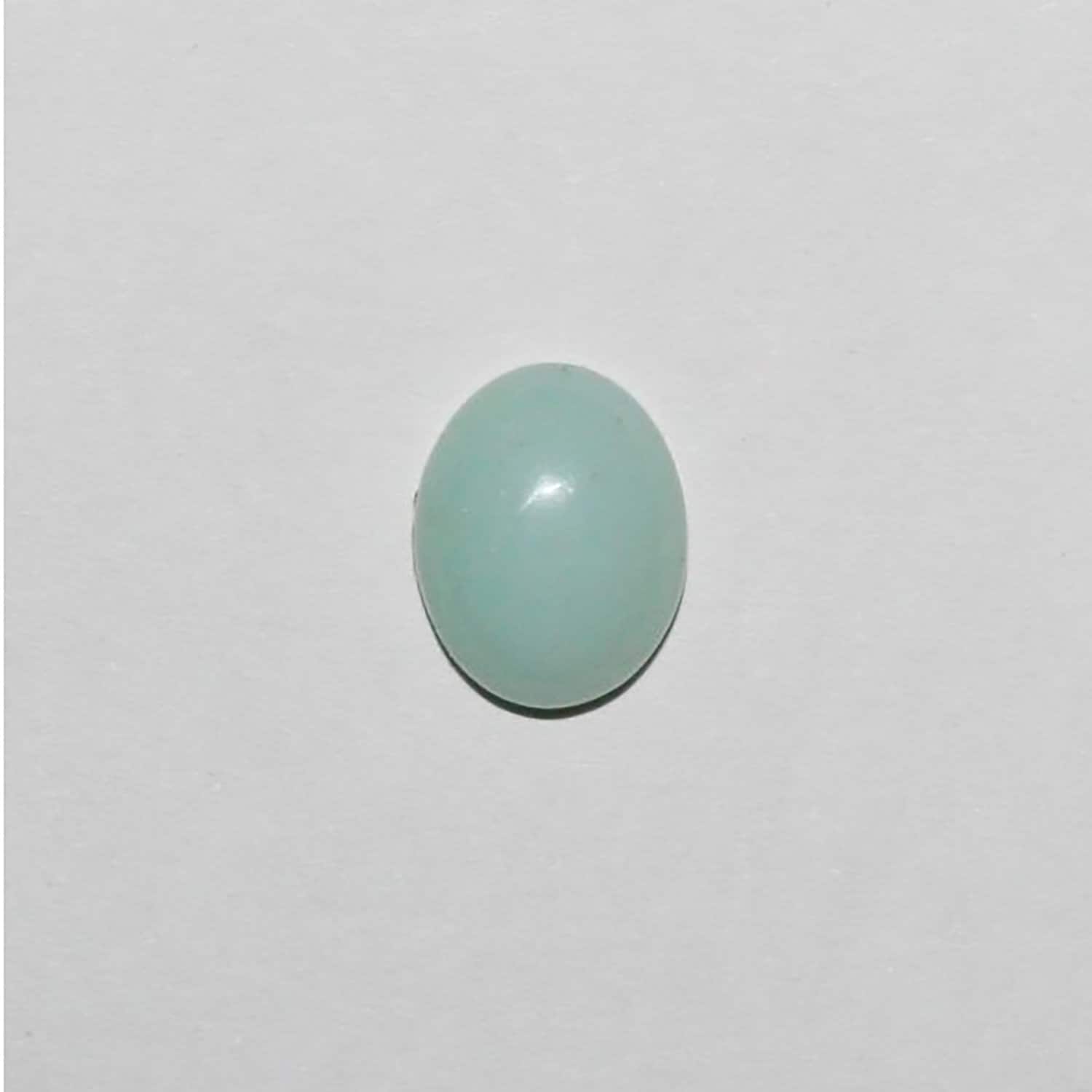 10Pcs Amazonite Oval Cabochon ( 10 Pcs ) 10x8mm