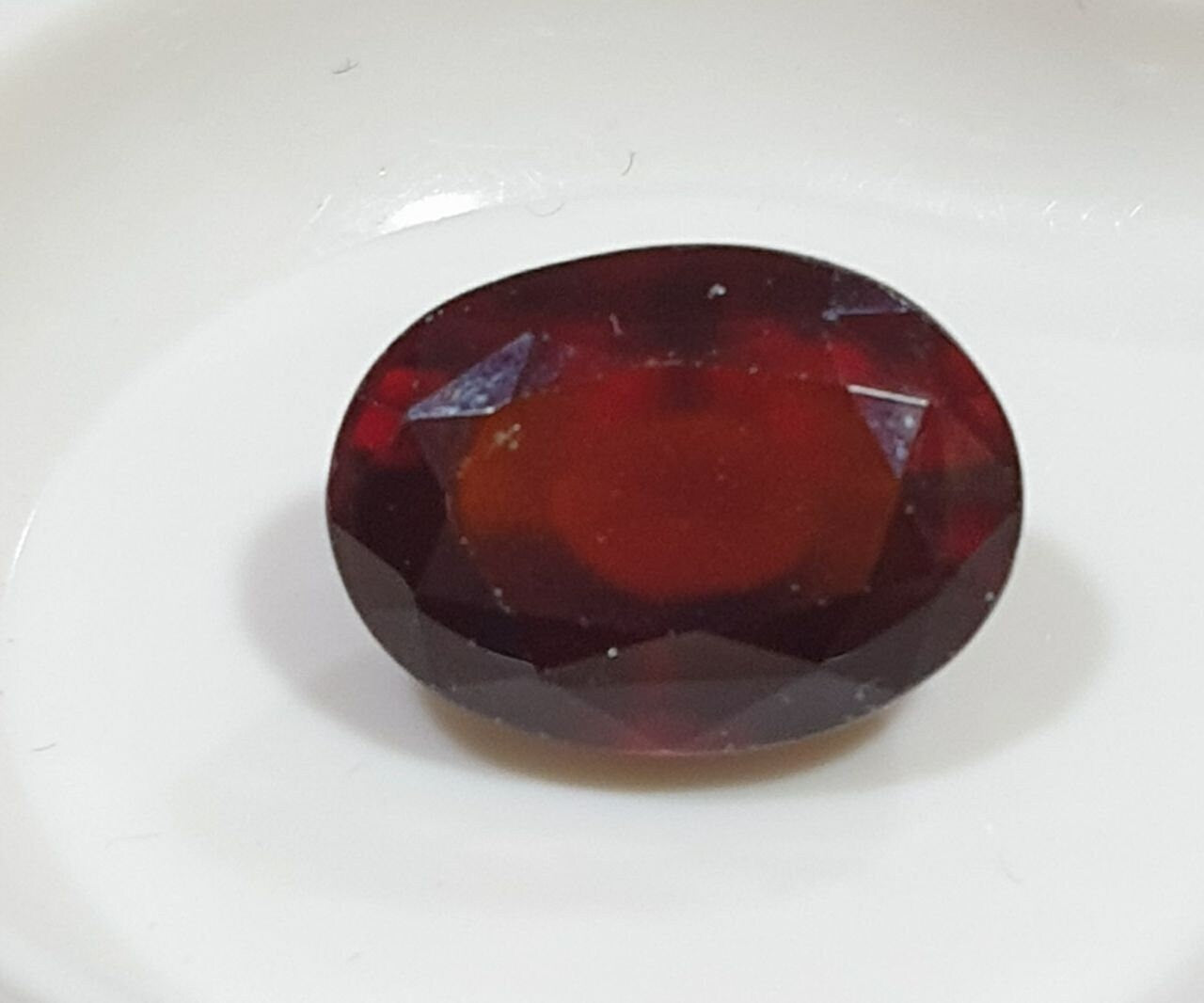 Grenat hessonite AAA de qualité supérieure, taille ovale, 13,8 x 10,3 mm, 8,5 ct - Perles et cabochons de pierres précieuses - Propriétés curatives