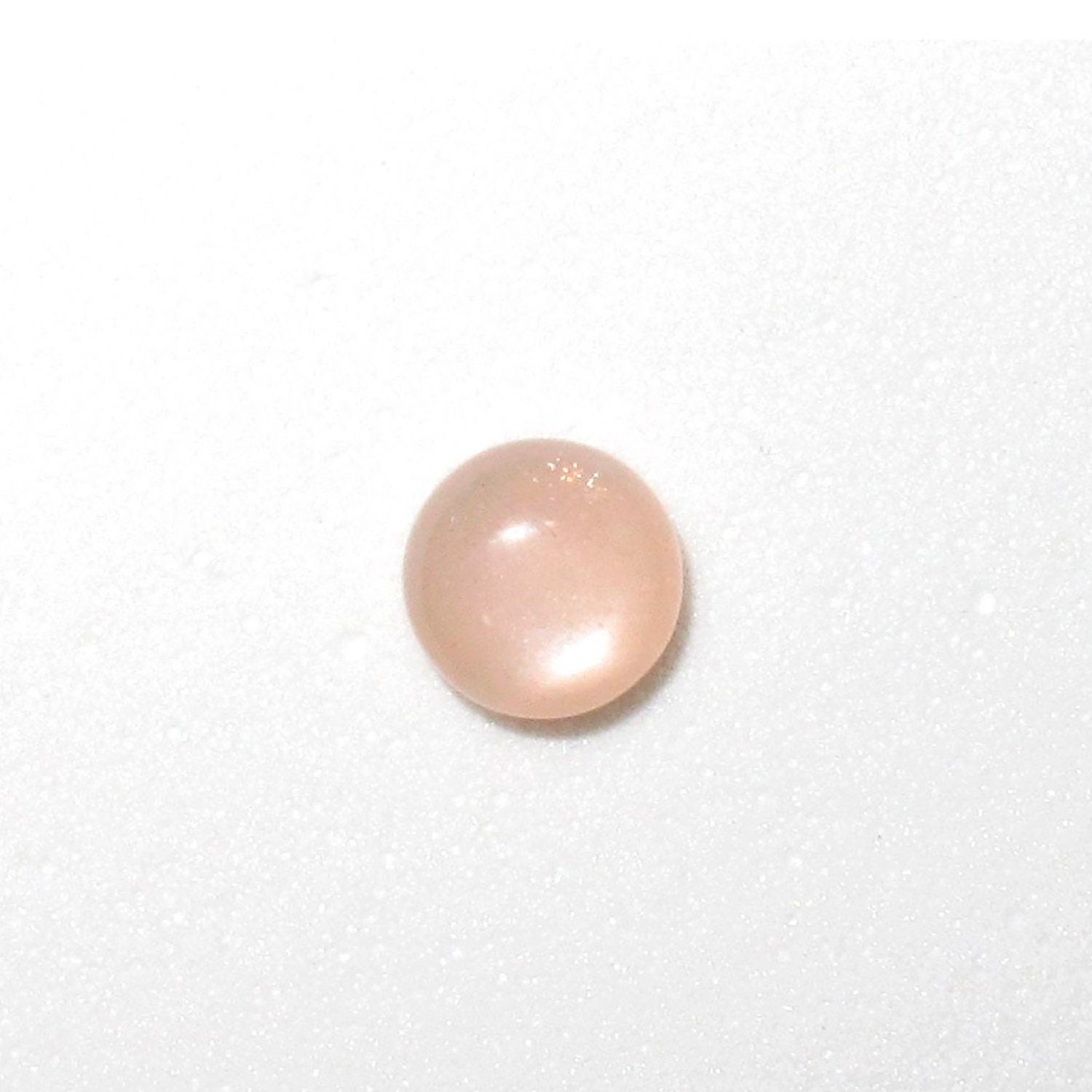 10 Pcs Lot Moonstone Round Cabochon 6 mm. (10 pcs.)