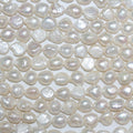 Perles baroques d'eau douce de 35,5 cm (14 pouces), 10-11 mm, rang de 36 cm (14 pouces) - Perles naturelles - Prix de gros