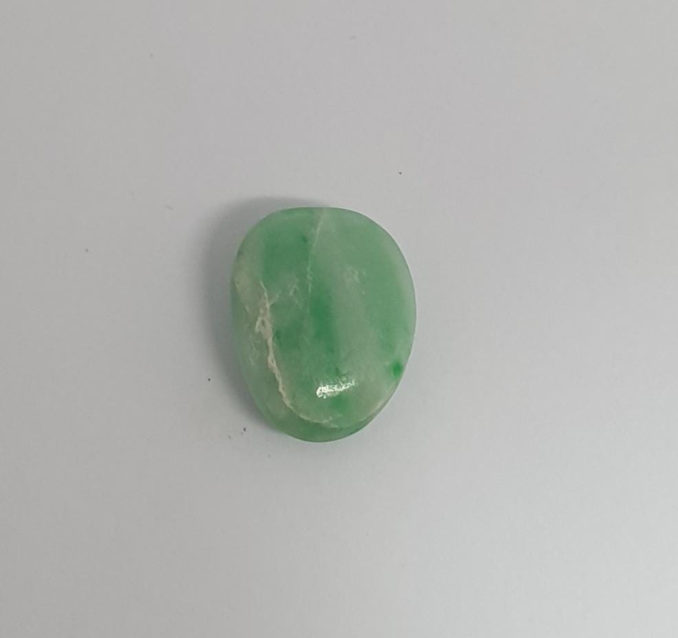 Jadeite Smooth Oval Cabochon 12x9.5mm. (4.22ct.)
