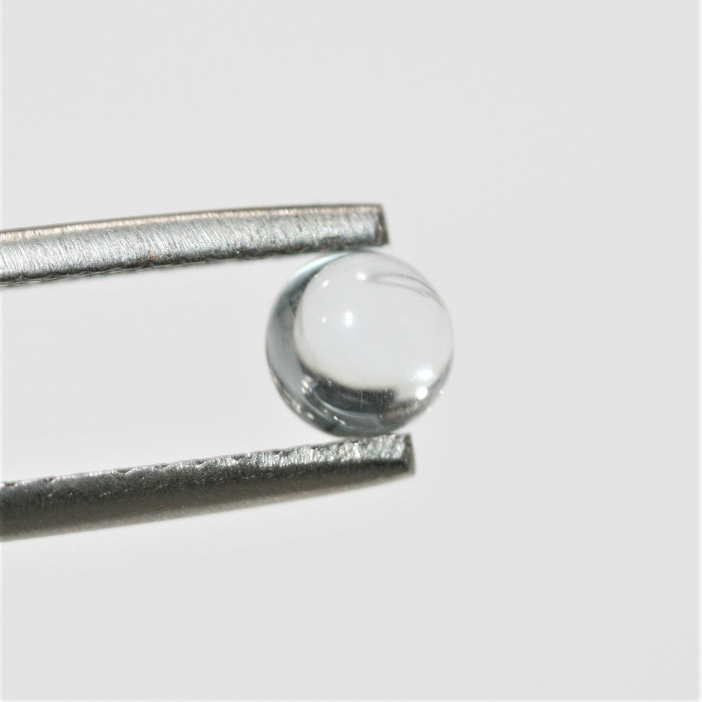 Sky Blue Topaz Smooth Round Cabochons Lot 5mm.- 10 Pieces