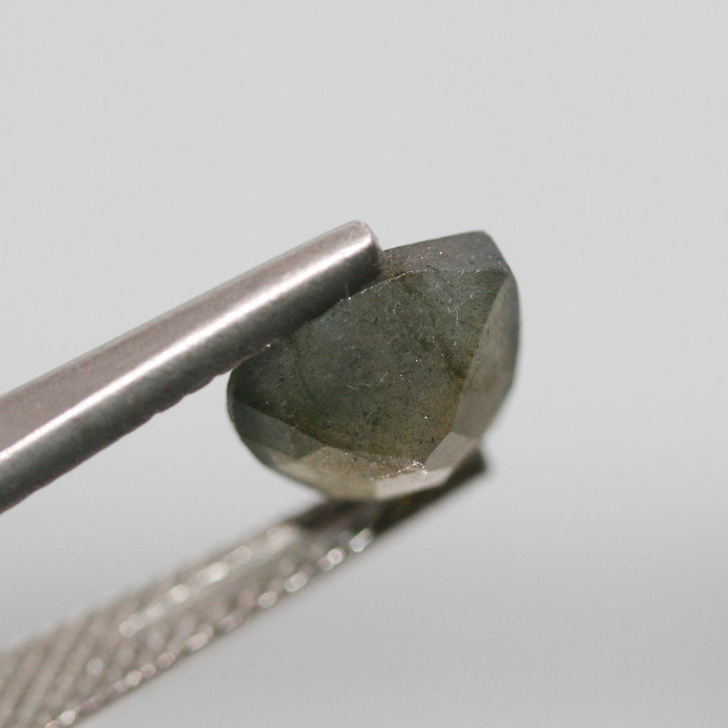 10 Pcs Lot Labradorite Faceted Drop 8mm. (10 Pcs.).