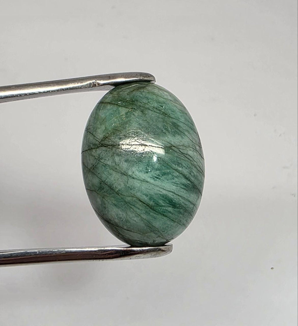 Huge Emerald Smooth Oval Cabochon 24.6x18.4mm 41.5ct- wholesale Price.